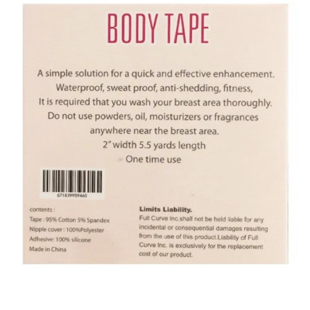 Body Tape and Nipple Covers. NEW! - Picture 2 of 2